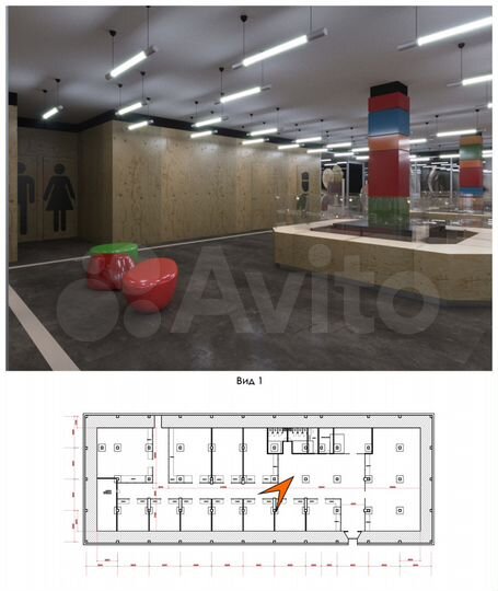 Торговая площадь, 33.4 м²