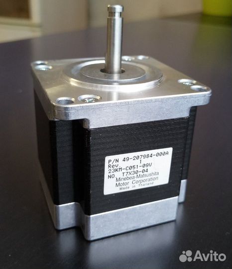 Шаговый двигатель Nema 17, 23, ремень GT-2