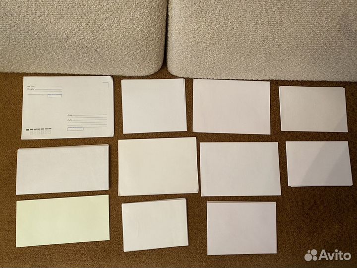 Новые почтовые конверты и открытки