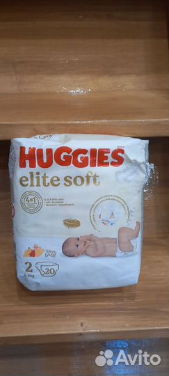 Подгузники huggies elite soft 2
