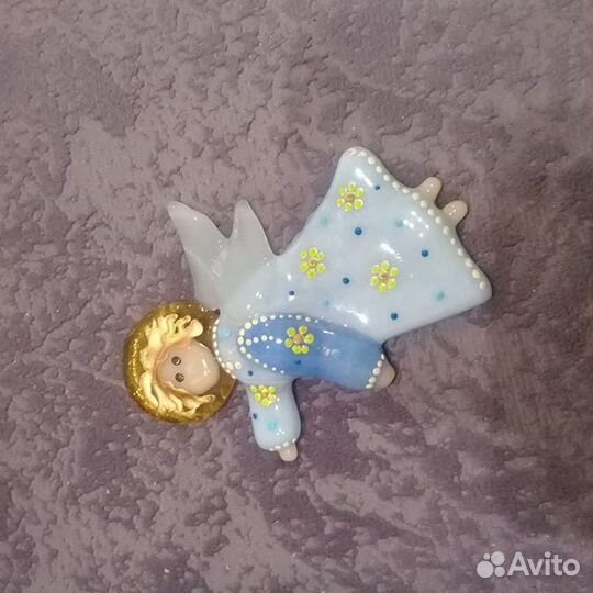 Магниты,стеклянный ангел