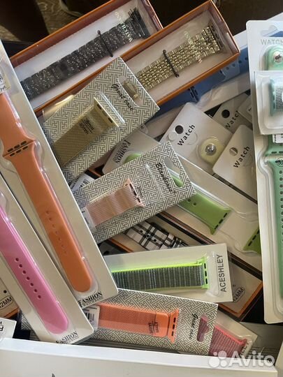 Ремешки для часов, чехлы