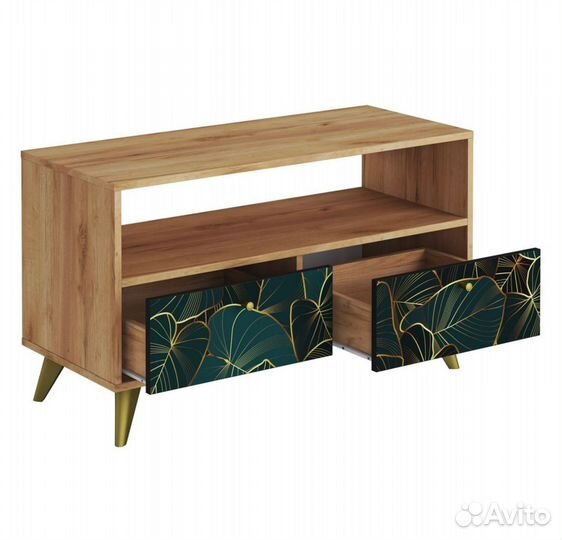 Фьюжн Тумба тм-005 Дуб Крафт Золотой tropical
