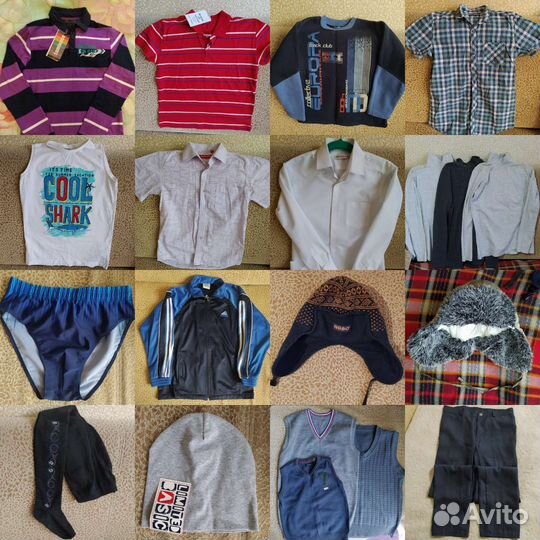 Рубашки р.110-158;брюки,водолазки р.152-158, жилет