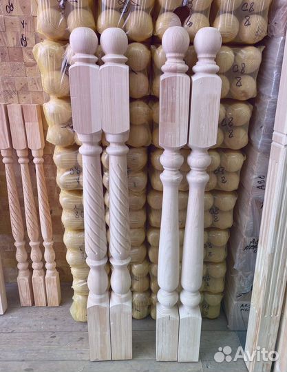 Столб начальный ель 80х80х1200 опт и розница