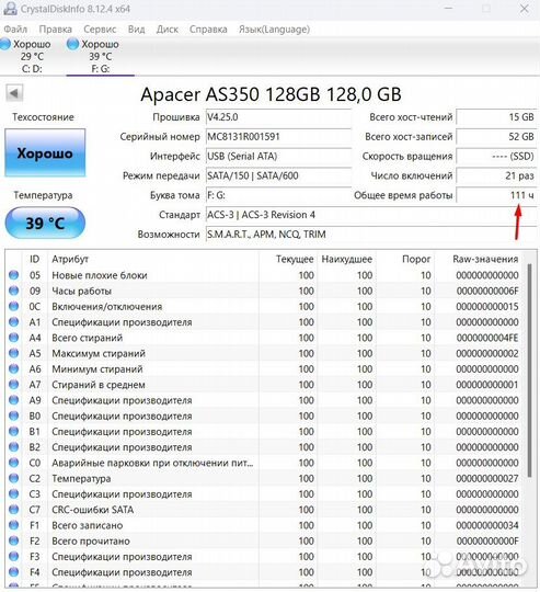 Ssd диски 128 / 250 и 500 GB