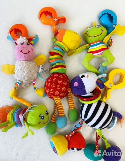 Подвески вибро и колокольчики Tiny love Lamaze