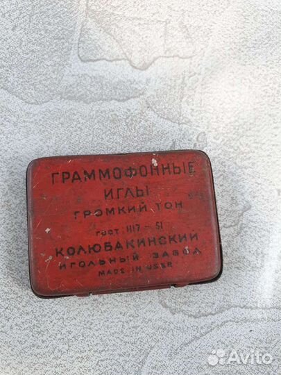 Иглы граммофонные