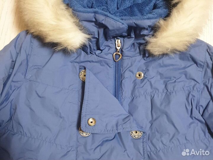 Куртка парка для девочки 4-5 лет