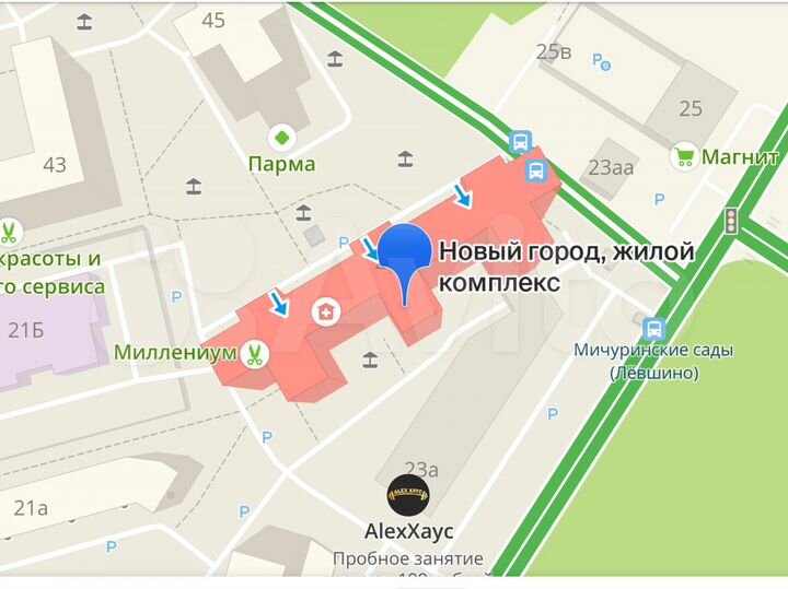 Свободного назначения, 18.3 м²