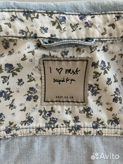 Джинсовая куртка next для девочки