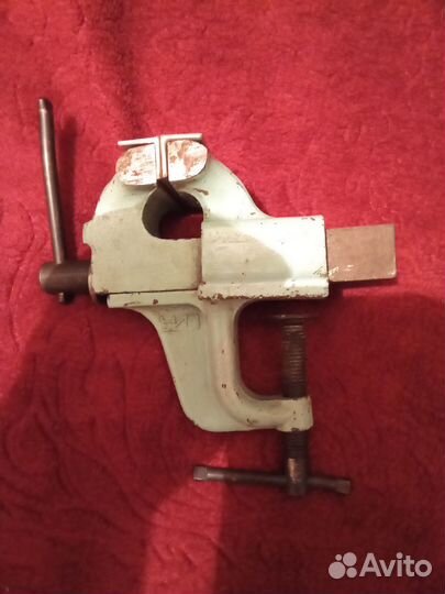 Тиски ювелирные родом из СССР с клеймом чиз