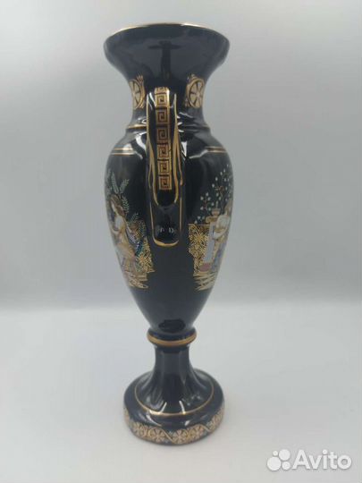 Греческая ваза амфора золотое покрытие