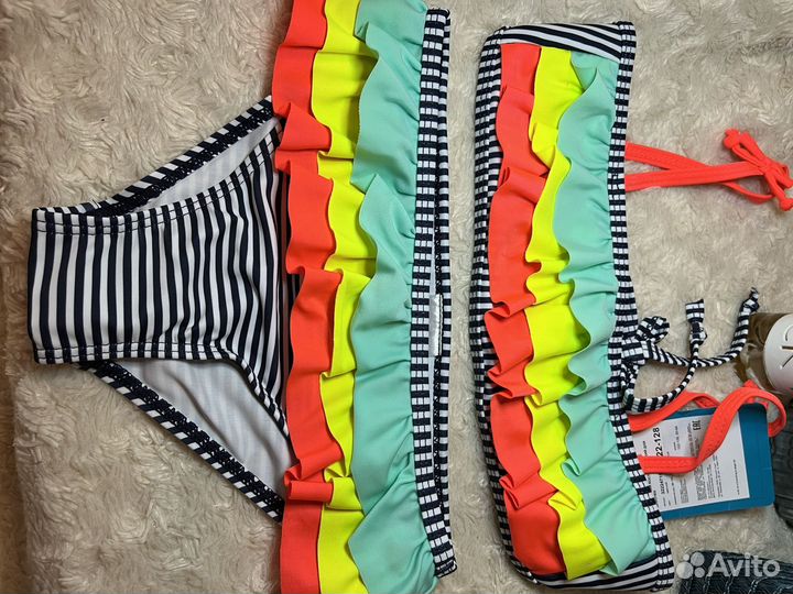 Купальник раздельный для девочки рост 122-128