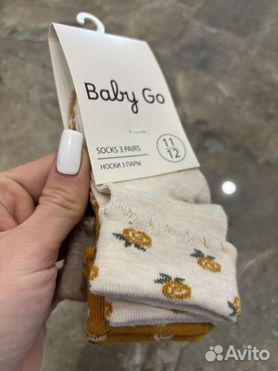 Baby go носки для девочки