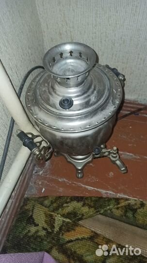 Самовар Тульский электрический 3 литра СССР