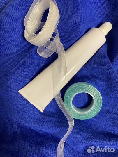 Клей для лентирования волос набор под ключ