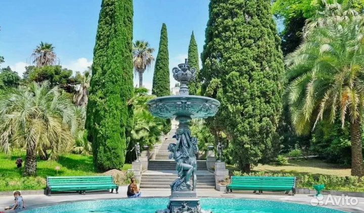 В Сочи тур на 7 ночей завтрак