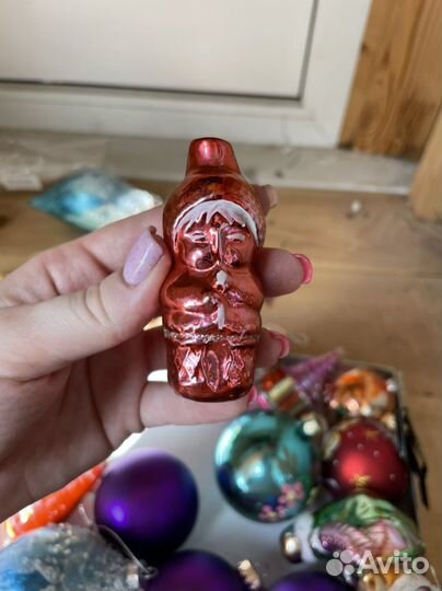 Елочные игрушки советские