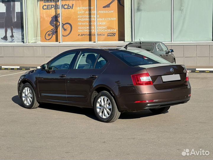 Skoda Octavia 1.8 AMT, 2018, 110 000 км