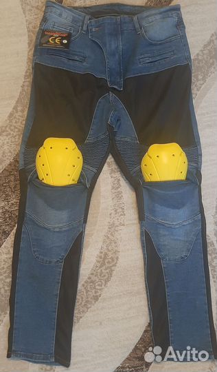 Мотоджинсы мужские L
