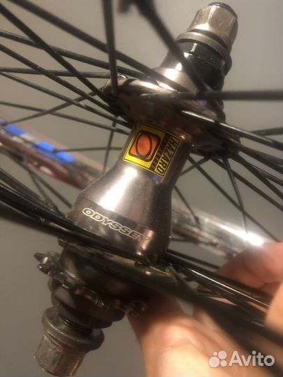 Колесо заднее для bmx и руль