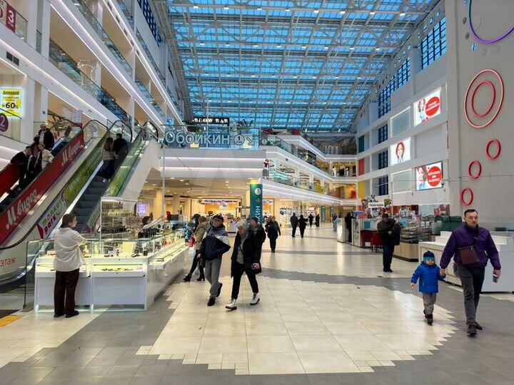 Площадка под остров в торговом центре, до 10 м²