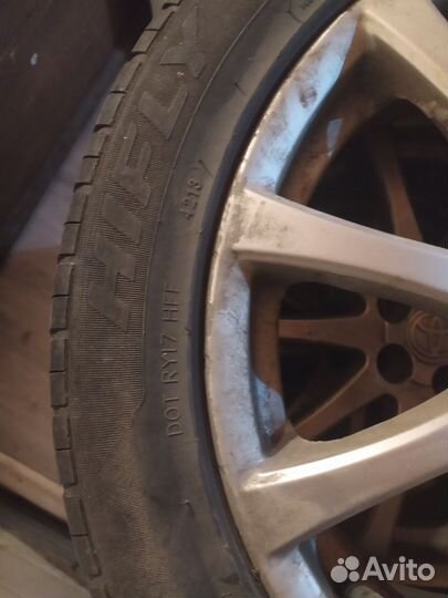 Колеса Toyota R17 низкопрофильные Avensis