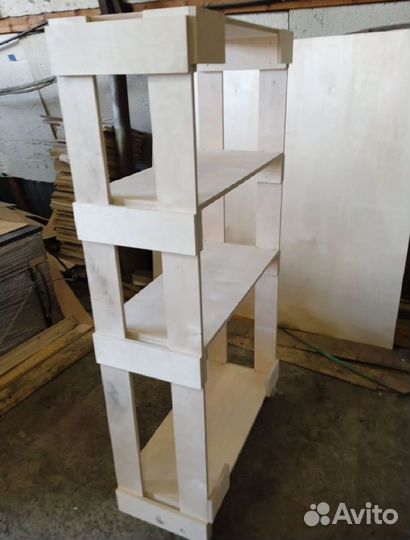 Стеллаж из фанеры