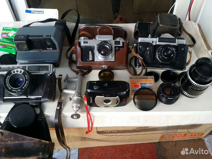 Фотокамеры и принадлежности