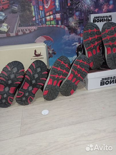 Зимние сапожки для двойни, тройни