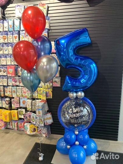 Воздушные шары для мальчика