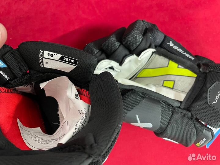 Перчатки bauer vapor hyperlite jr (10)