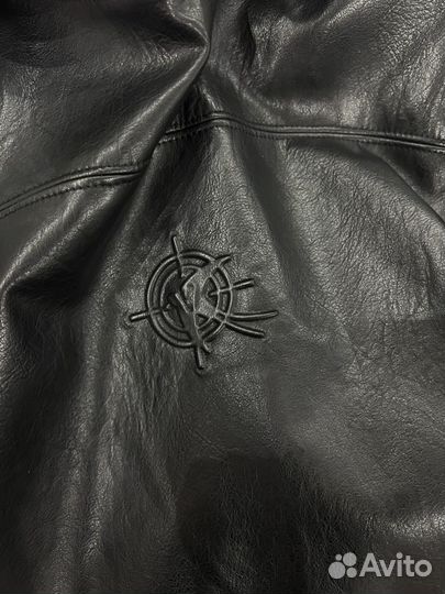 Viceseason undercover leather hoodie