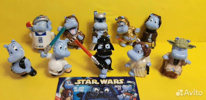 Серия киндер Бегемоты Звездные войны