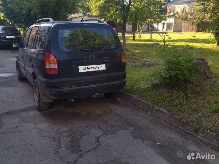 Opel Zafira 1.8 МТ, 2001, 605 000 км