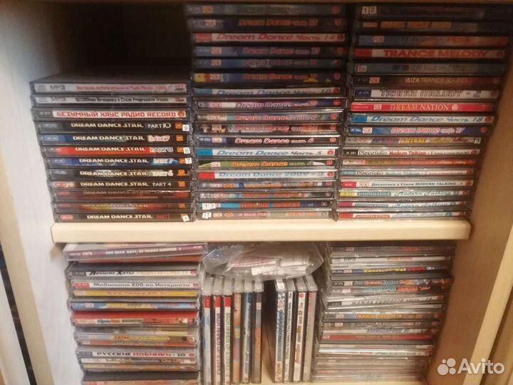 Большая коллекция dvd cd