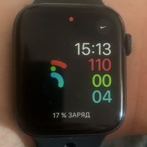 Часы apple watch 5 44 mm nike