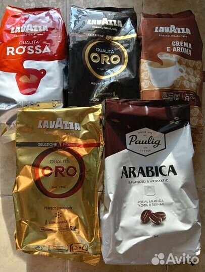 Кофе в зёрнах 1кг