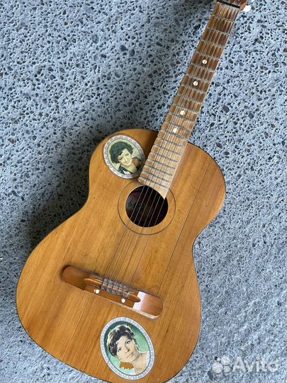 Акустическая гитара СССР