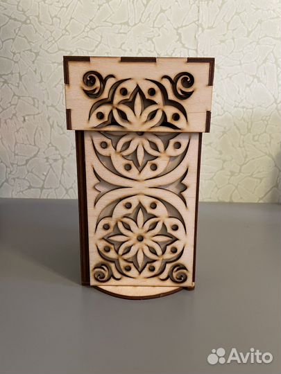 Шкатулка деревянная. Ручная работа