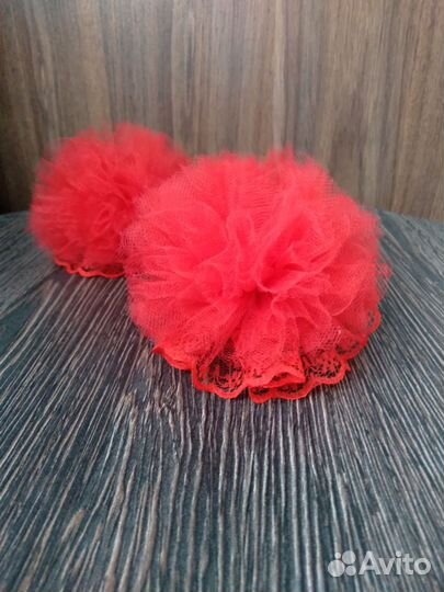 Резинка для волос и ободок ручной работы