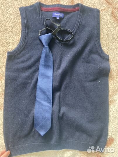 Школьная форма для мальчика 140 синяя