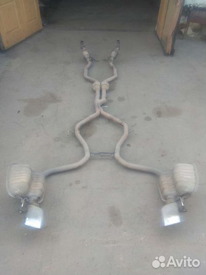 Глушитель с катализаторами Mercedes SL 230