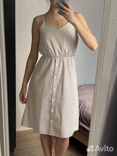 Платье сарафан с открытой спиной