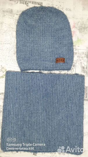 Шапка, снуд