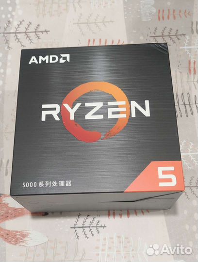 Процессор AMD ryzen 5 5500 новый