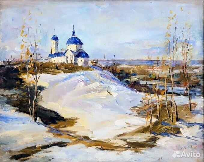 242499 Картина Весна в Переяславле