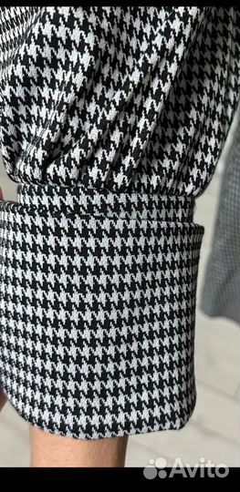 Платье трикотажное офисное