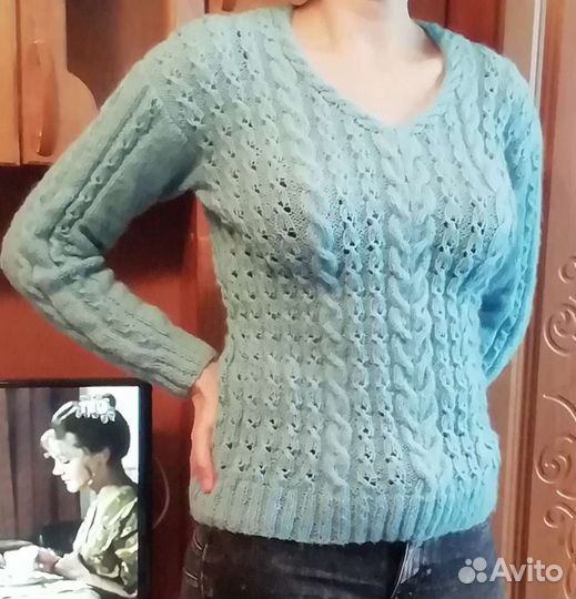 Вяжу на заказ джемперы, шапки, шарфы